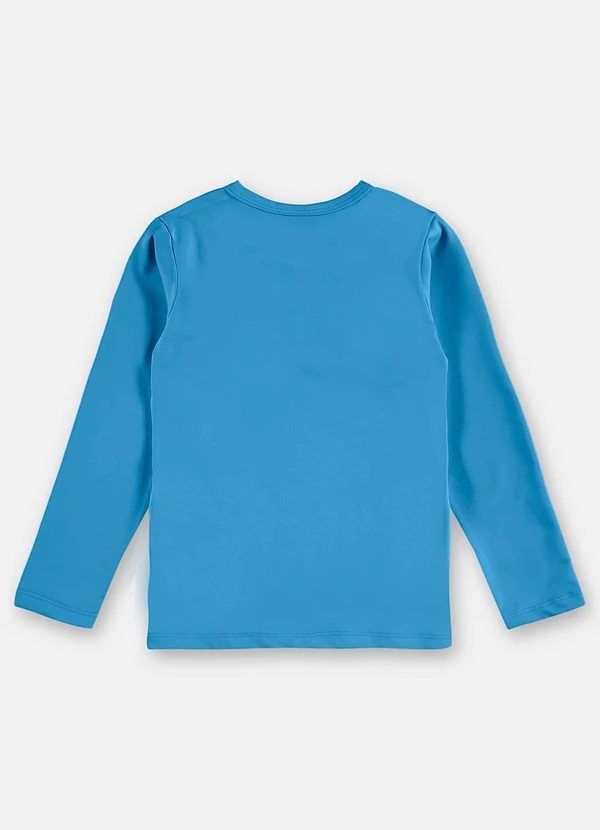 Up Baby - Camiseta Infantil Unissex Fps +50 Azul 6