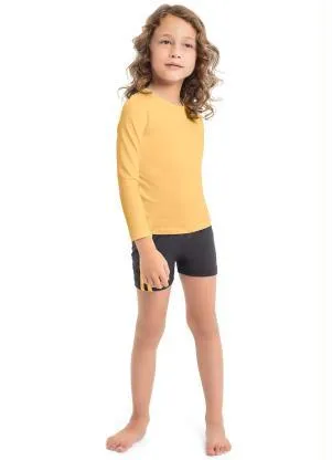 Quimby - Camiseta Longa Fps +50 Unissex Laranja - QUIMBY