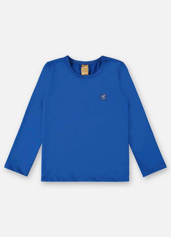 Up Baby - Camiseta Unissex em Malha com Fps+50 Azul