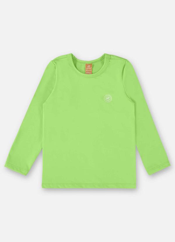 Up Baby - Camiseta Unissex em Malha com Fps+50 Verde 3