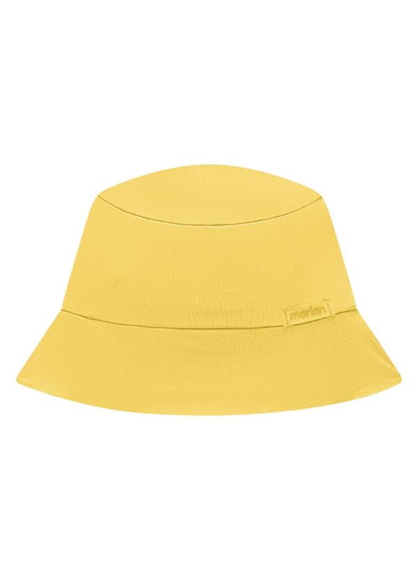Marlan - Chapéu Bebê Unissex com Proteção Uv Amarelo