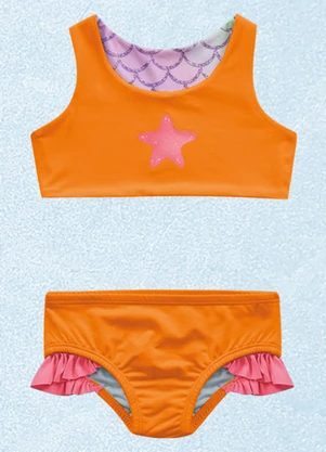 Fakini Kids - Cj.Biquini Laranja - FAKINI KIDS