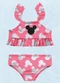 Fakini Kids - Cj.Biquini Minnie Estampado - variação: Rosa
