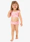 Rovi Kids - Conjunto Biquini Blusa com Calcinha Uv Rosa - variação: Rosa
