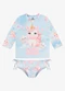 Rovi Kids - Conjunto Bíquini Infantil Proteção Uv Rosa - variação: Azul