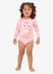 Rovi Kids - Conjunto Bíquini Infantil Proteção Uv Azul - variação: Rosa