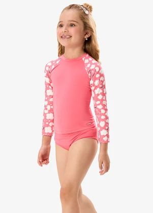 Rovi Kids - Conjunto Bíquini Infantil Proteção Uv Rosa - ROVI KIDS