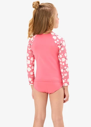 Rovi Kids - Conjunto Bíquini Infantil Proteção Uv Rosa - ROVI KIDS