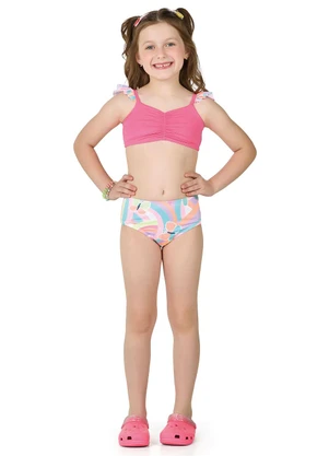 Marlan - Conjunto Biquíni Proteção Uv Rosa - MARLAN