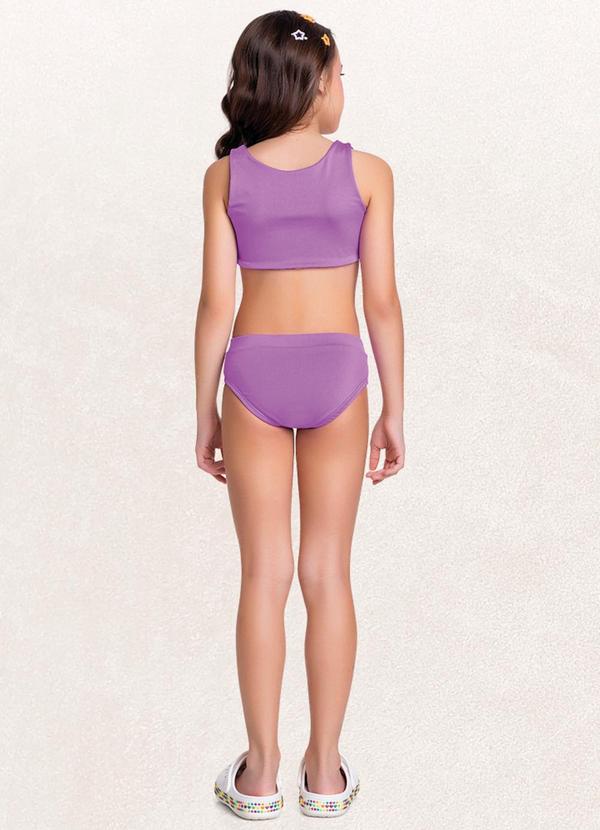 Fakini Kids - Conjunto Biquini Roxo 2