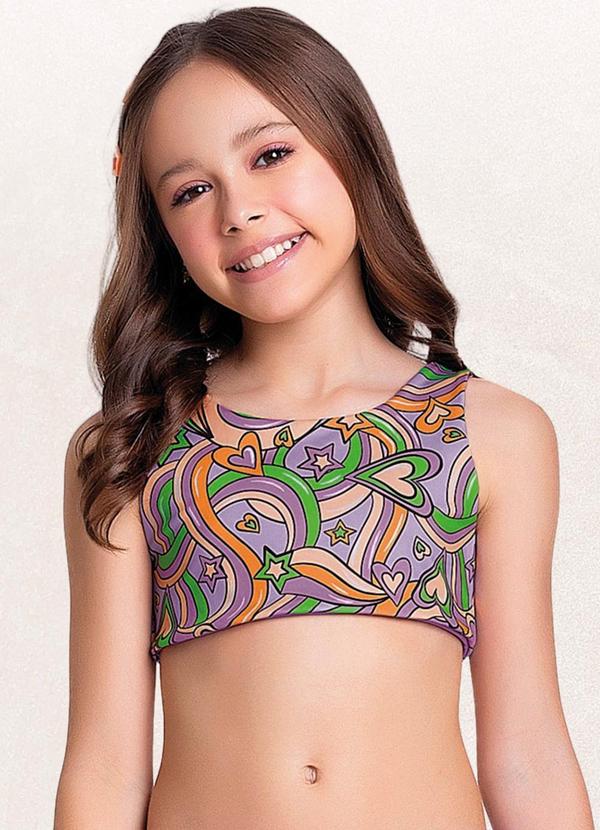 Fakini Kids - Conjunto Biquini Roxo 3