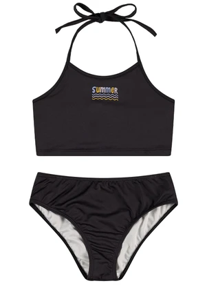 Vida Costeira - Conjunto Biquíni Uv 50+ Little Summer Preto - VIDA COSTEIRA