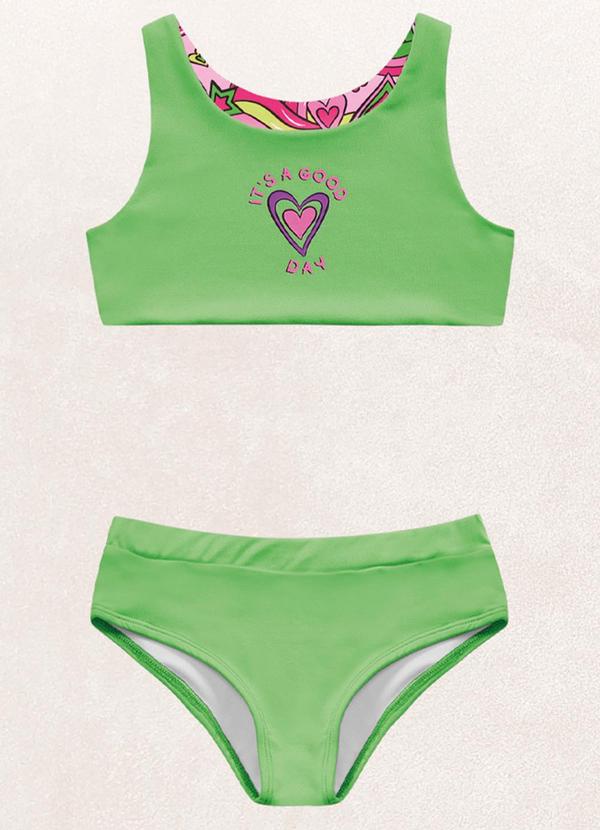 Fakini Kids - Conjunto Biquini Verde