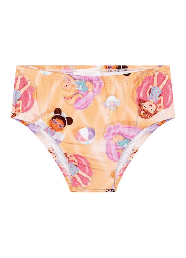 Marlan - Conjunto Blusa Manga Longa e Tanga em Laranja 4