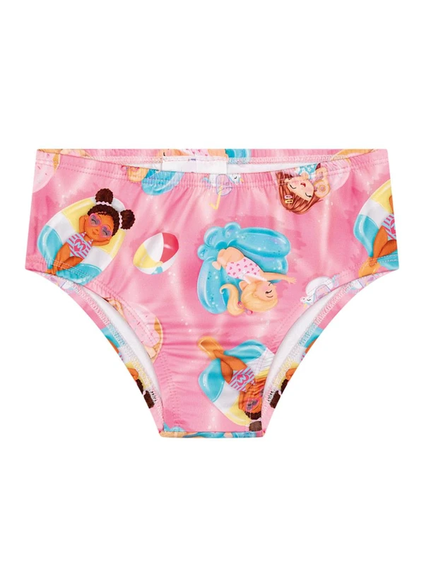 Marlan - Conjunto Blusa Manga Longa e Tanga em Rosa 3