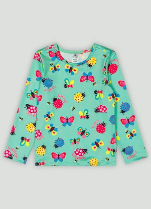 Up Baby - Conjunto de Biquíni Blusa e Calcinha Azul - UP BABY