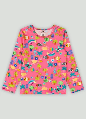 Up Baby - Conjunto de Biquíni Blusa e Calcinha  Rosa - UP BABY