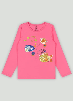 Up Baby - Conjunto de Biquíni Blusa e Calcinha Rosa - UP BABY