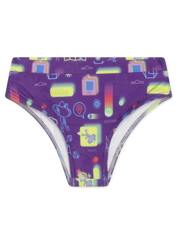 Lilica Ripilica - Conjunto de Praia Infantil Feminino Verde 3