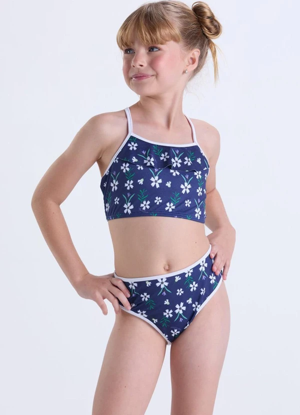 Vida Costeira - Conjunto Praia Infantil Uv50+  Azul Escuro 2