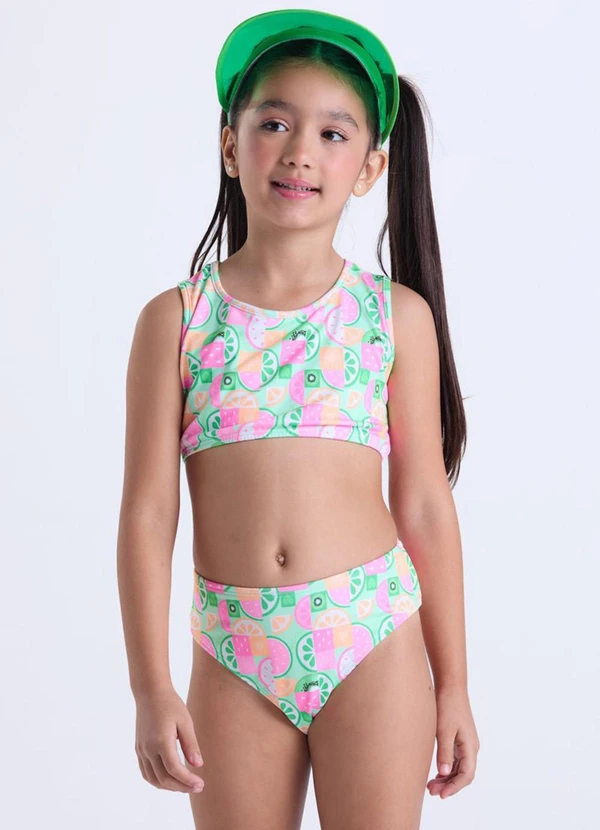 Vida Costeira - Conjunto Praia Infantil Uv50+ Laranja 2