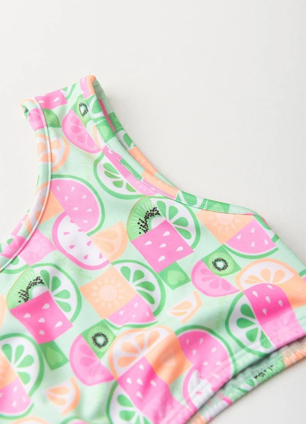 Vida Costeira - Conjunto Praia Infantil Uv50+ Laranja 5