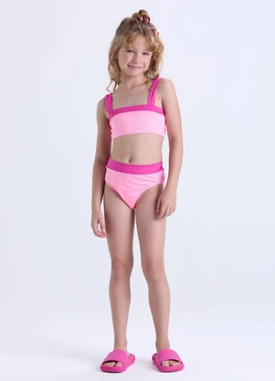 Vida Costeira - Conjunto Praia Infantil Uv50+  Rosa - VIDA COSTEIRA