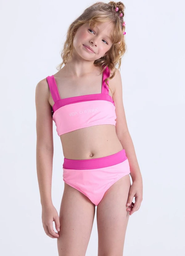 Vida Costeira - Conjunto Praia Infantil Uv50+  Rosa 2
