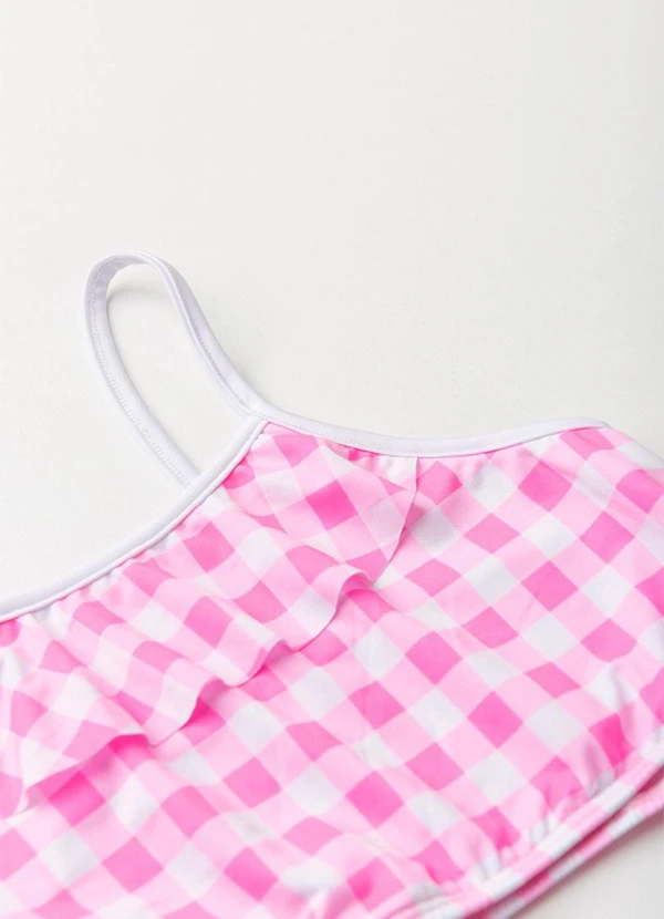 Vida Costeira - Conjunto Praia Infantil Uv50+ Rosa 5