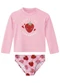 Malwee Kids - Conjunto Sweet Magic Uv50+ Amarelo  - variação: Rosa Escuro