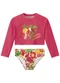 Malwee Kids - Conjunto Good Moments Malha Uv Rosa Malva - variação: Rosa Escuro