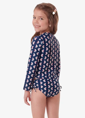 Rovi Kids - Conjunto Verão Menina Biquíni Azul - ROVI KIDS
