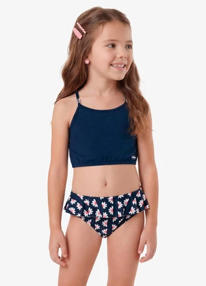 Rovi Kids - Conjunto Verão Menina Biquíni Azul - ROVI KIDS