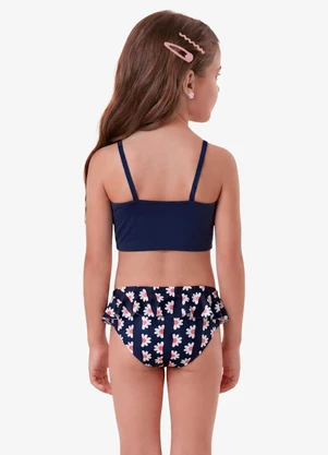 Rovi Kids - Conjunto Verão Menina Biquíni Azul - ROVI KIDS