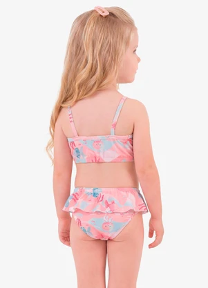 Rovi Kids - Conjunto Verão Menina Biquíni Rosa - ROVI KIDS