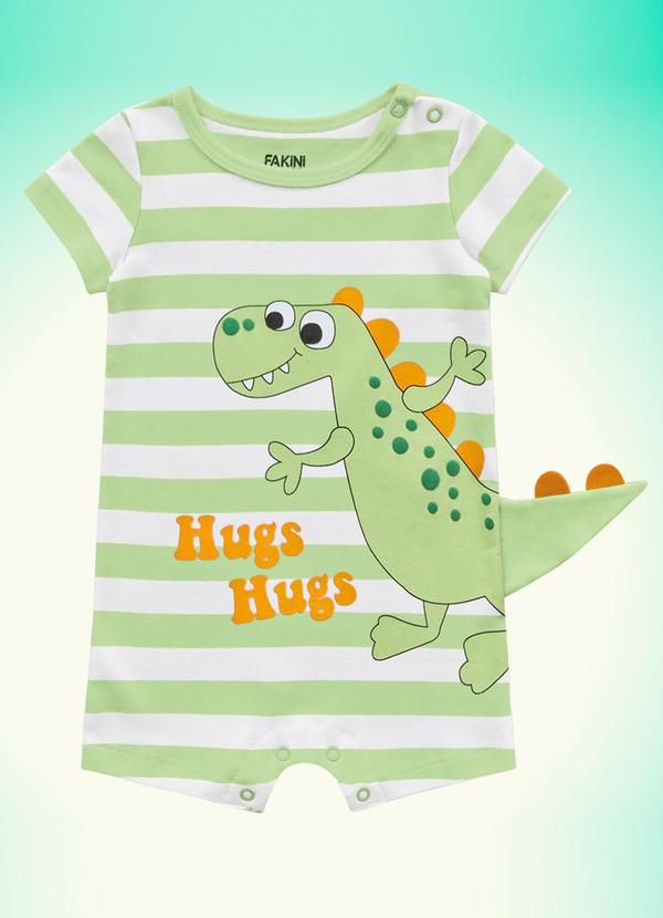 Fakini Kids - Macacão Bebê Verde