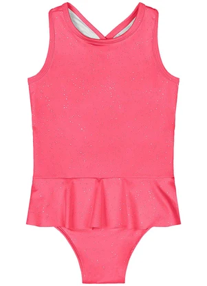 Quimby - Maiô com Glitter Fps +50 Rosa - QUIMBY