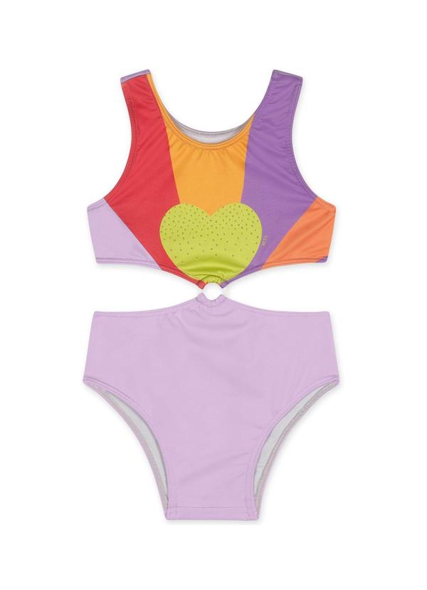 Marisol - Maiô com Proteção Solar Infantil Feminino Roxo