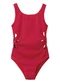 Malwee Kids - Maiô com Recortes Uv50+ Vermelho - variação: Vermelho