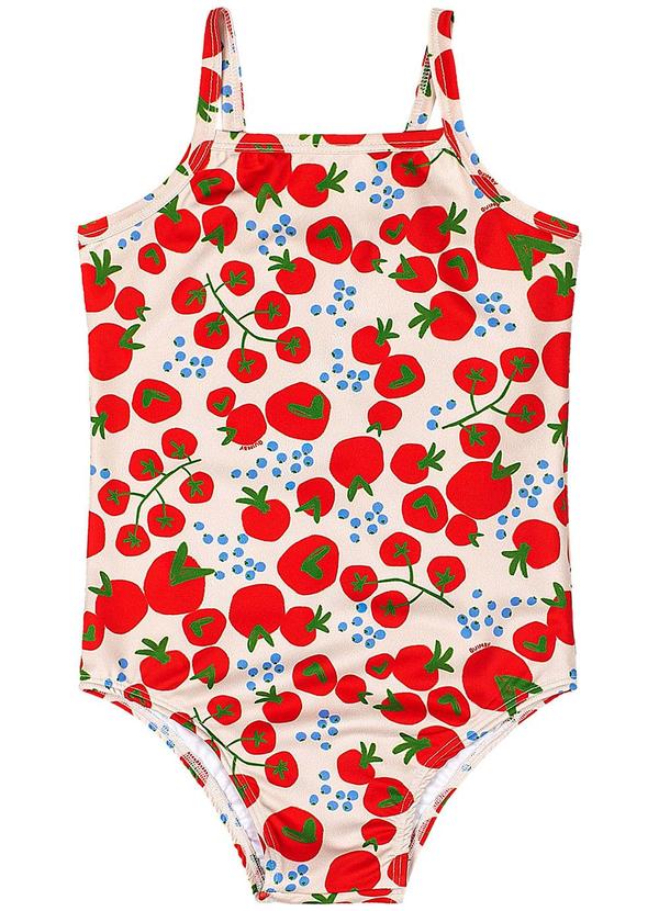 Quimby - Maiô Estampado Fps +50 Menina Bege