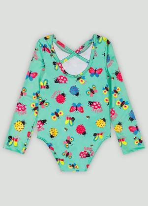Up Baby - Maiô Infantil com Fps+50 Azul - UP BABY