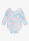 Rovi Kids - Maiô Infantil Estampado Proteção Uv Azul - variação: Azul