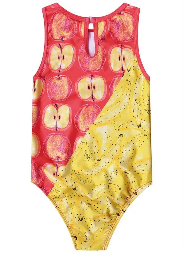 Lilica Ripilica - Maiô Infantil MeninaAmarelo 4