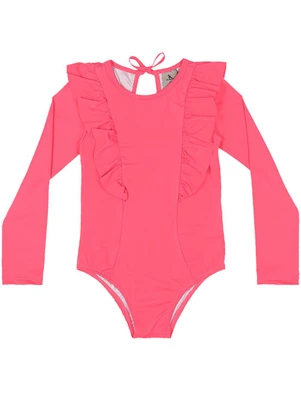 Quimby - Maiô Infantil Manga Longa Fps 50+ Rosa - QUIMBY