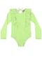 Quimby - Maiô Infantil Manga Longa Fps 50+ Quimby Verde - variação:  