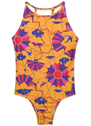 Lilica Ripilica - Maiô Infantil MeninaLaranja - LILICA RIPILICA