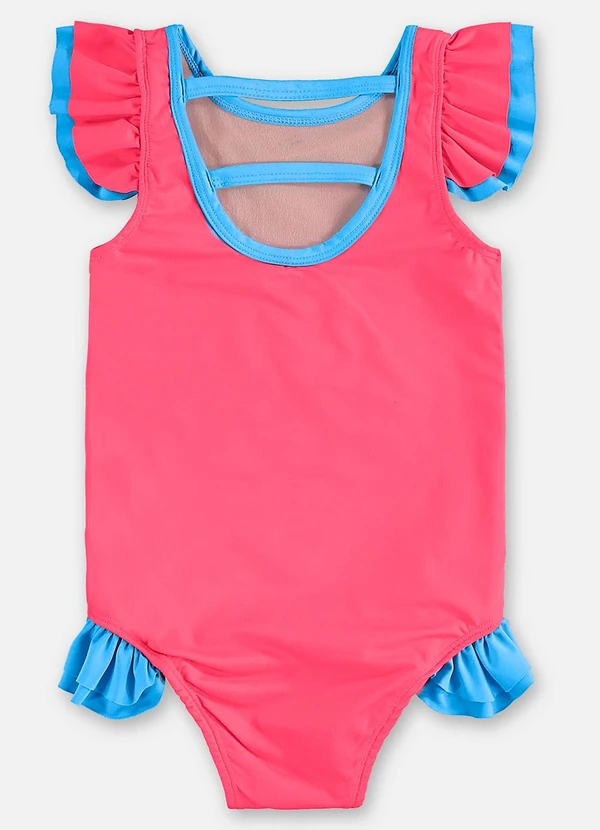 Up Baby - Maiô Infantil Poliéster Fps +50 Rosa 5