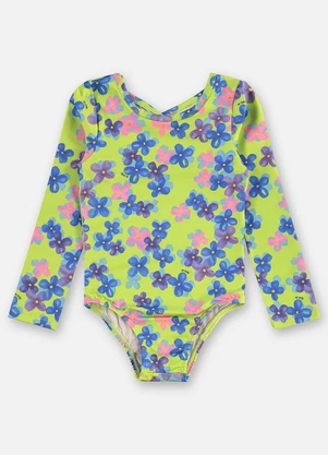 Up Baby - Maiô Infantil Poliéster Fps +50 Verde - UP BABY