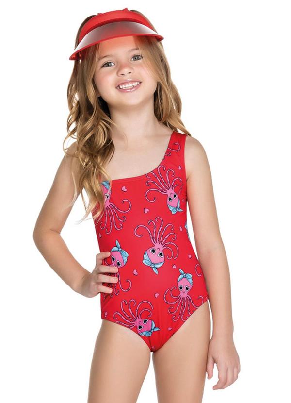 Trick Nick - Maiô Infantil Polvo Vermelho