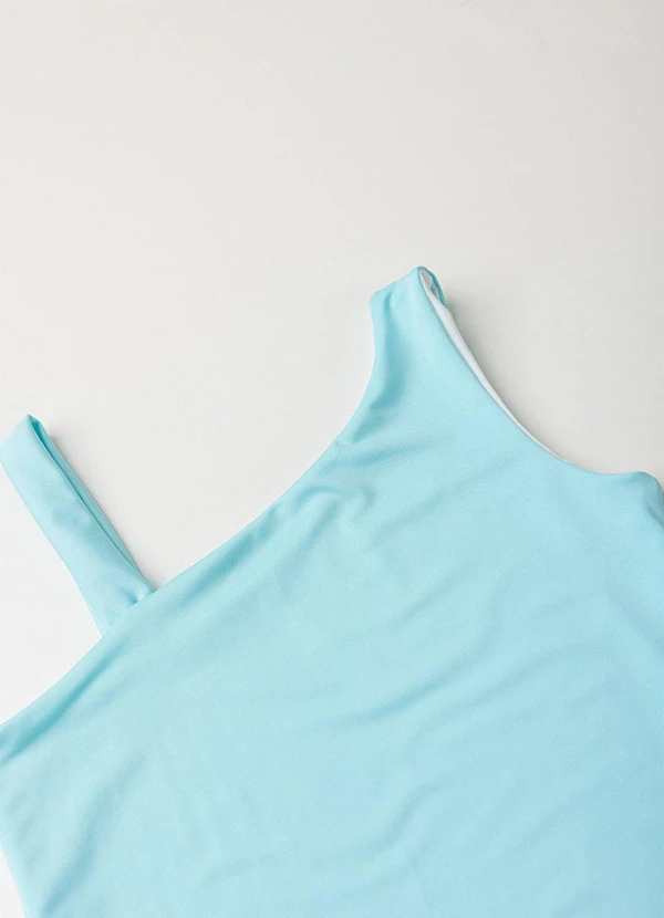 Vida Costeira - Maiô Infantil Uv50+ Azul Claro 5